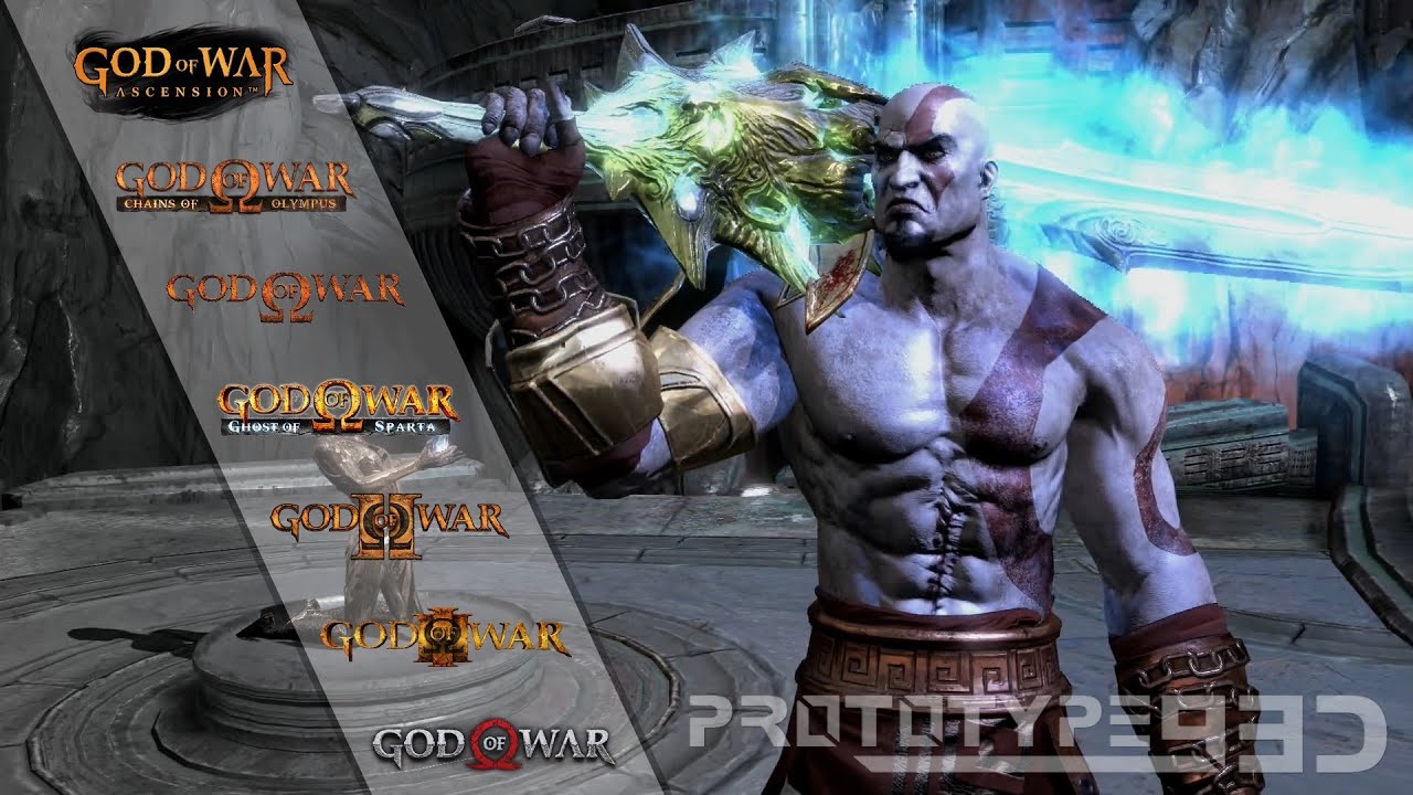 Серия игр God of War &mdash; Как Кратос получил всё оружие и способности