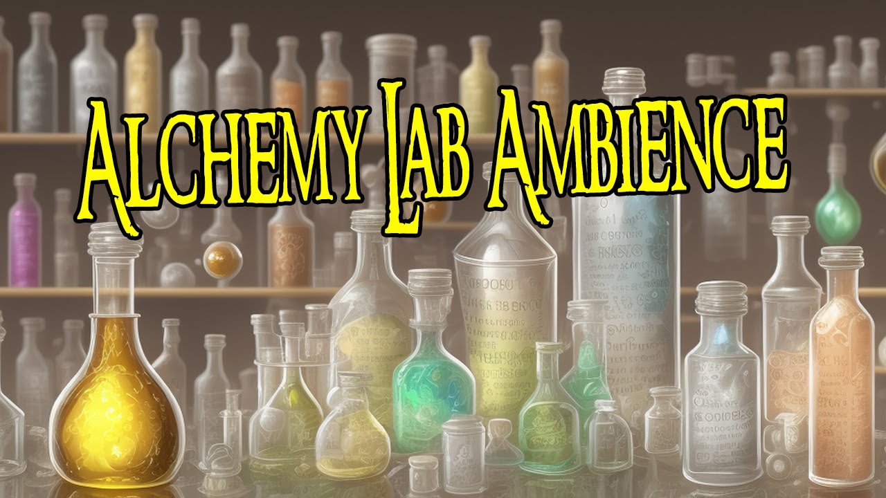 Alchemy Lab Ambience 8 hours | Enter the Enigmatic World of Alchemy