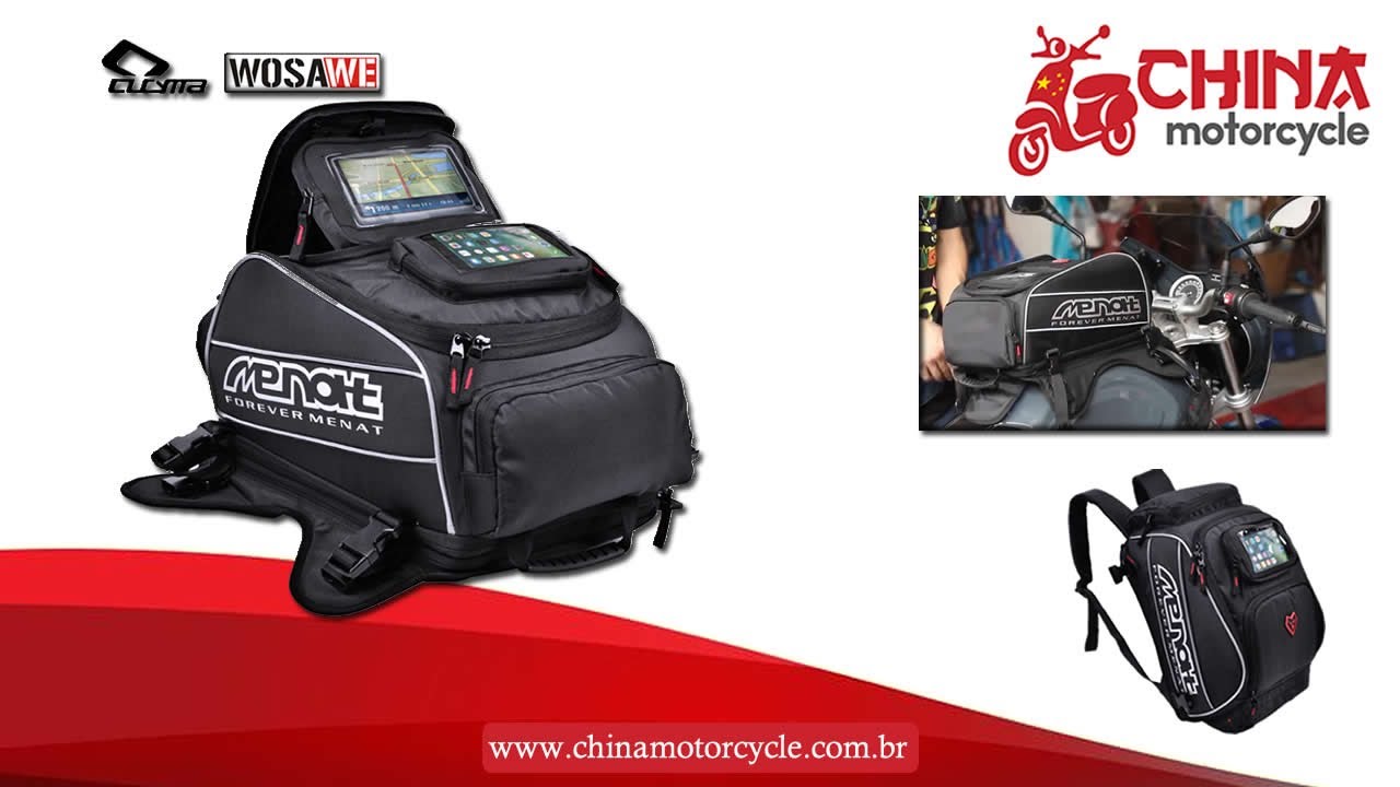 Bolsa tanque e mochila Menat 35 Litros