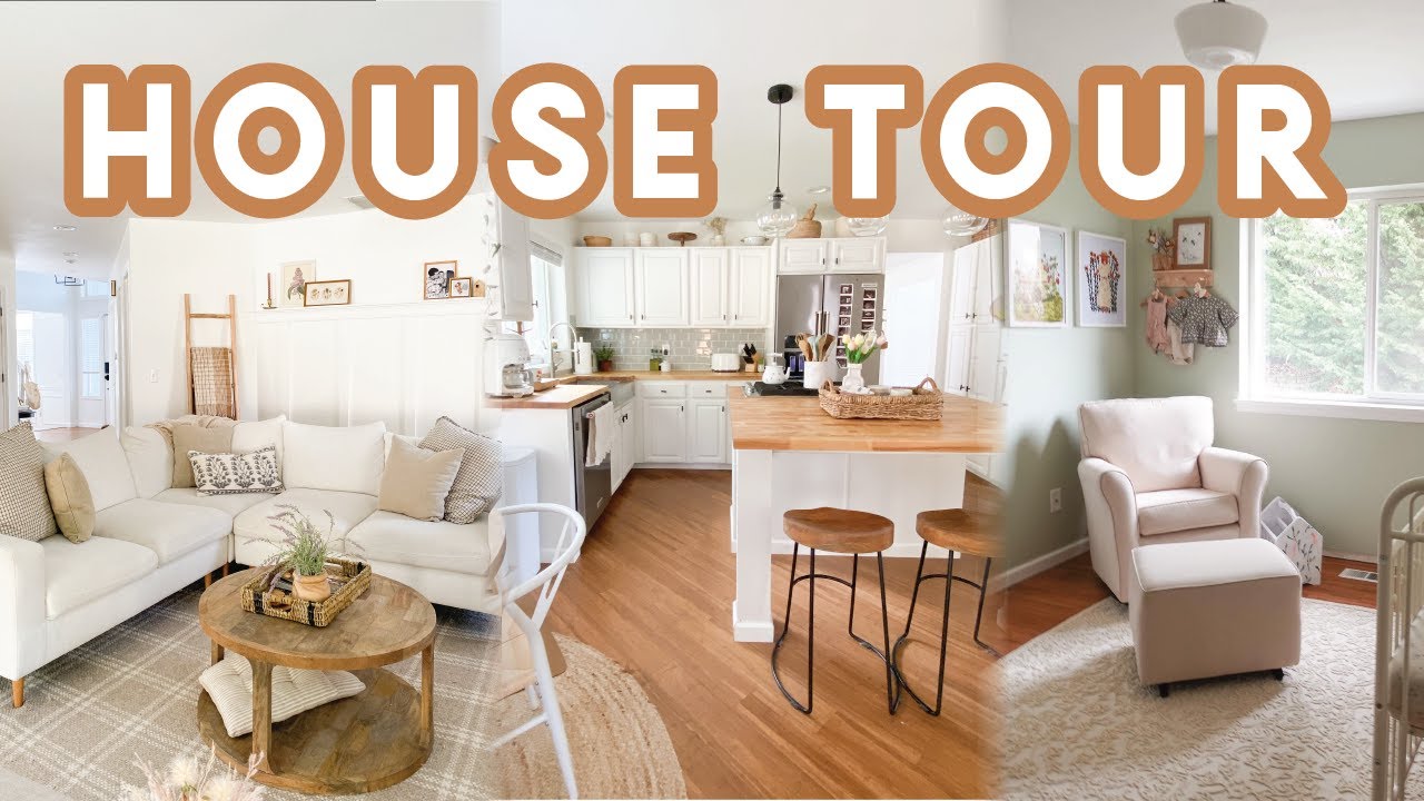 FAMILY HOUSE TOUR | 1 Year after Moving into Our First Home