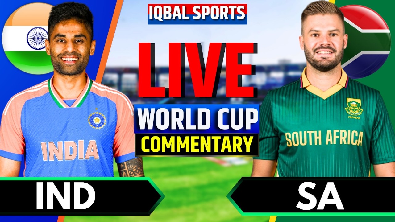 IND vs SA Super 8 Live | Live Cricket Match Today | India vs South Africa T20 World Cup Commentary