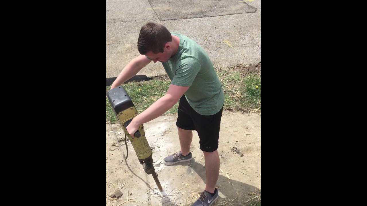 How to use a jackhammer