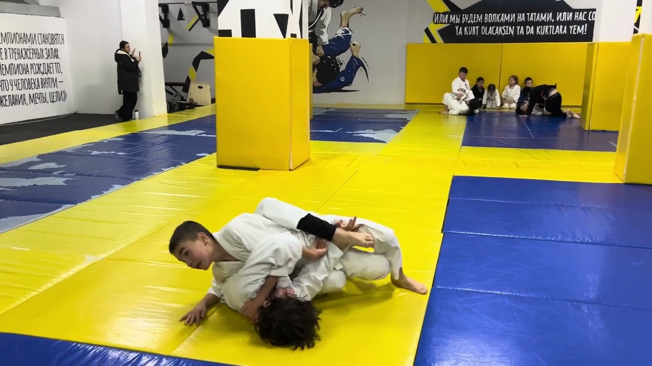 High Level BJJ Kids Sparring Training Match Day JiuJitsu