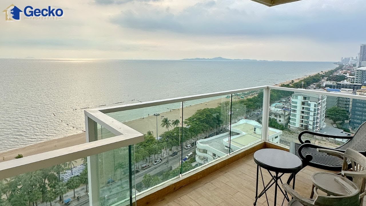 2 Bed Condo In Cetus Beachfront Jomtien Pattaya For Sale 9,800,000 Baht
