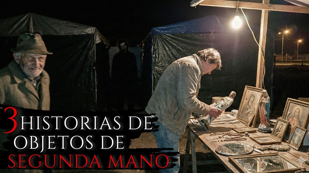 3 HISTORIAS INQUIETANTES de OBJETOS MALDITOS de SEGUNDA MANO