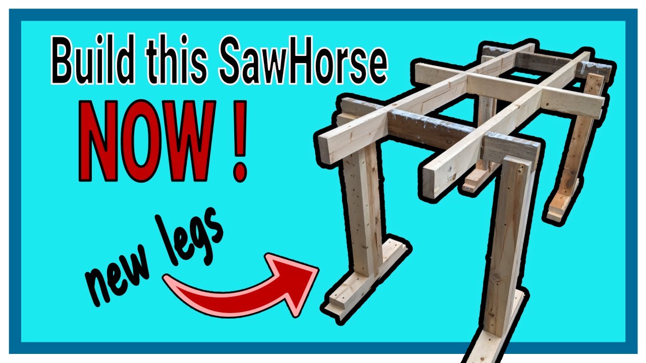 Sawhorse Upgrade 2.0 // Simple Shop Solutions