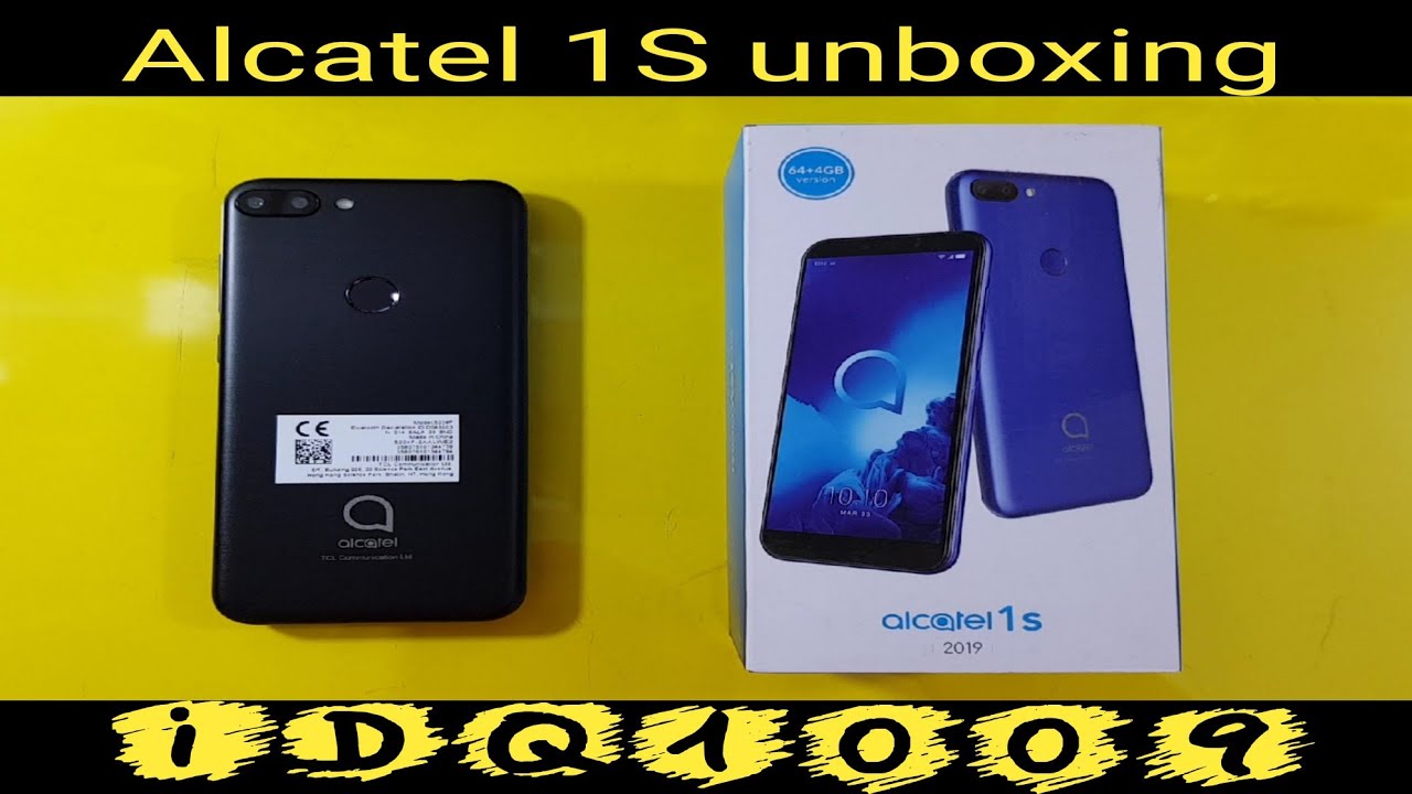 Alcatel 1S unboxing idq1009 Mobile repair services udine #alcatel1sunboxing