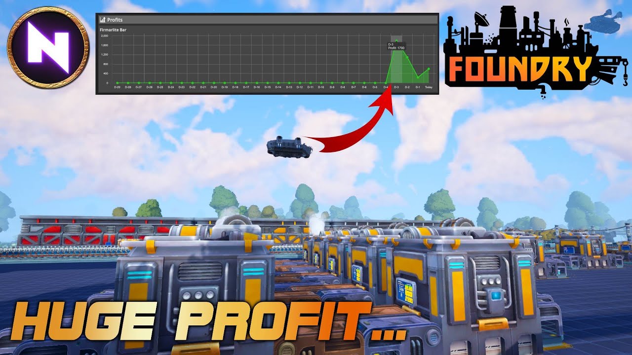 Fixing Space Station For HUGE PROFIT (sorry 😏) In FOUNDRY Early Access | 07 | Lets Play