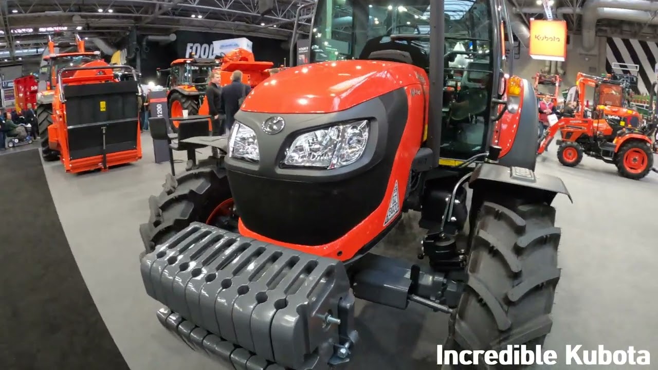 2026 Kubota M4 073 Hydraulic Shuttle 3.3 Litre 4-Cyl Diesel Tractor (74 HP) LAMMA Show 2026