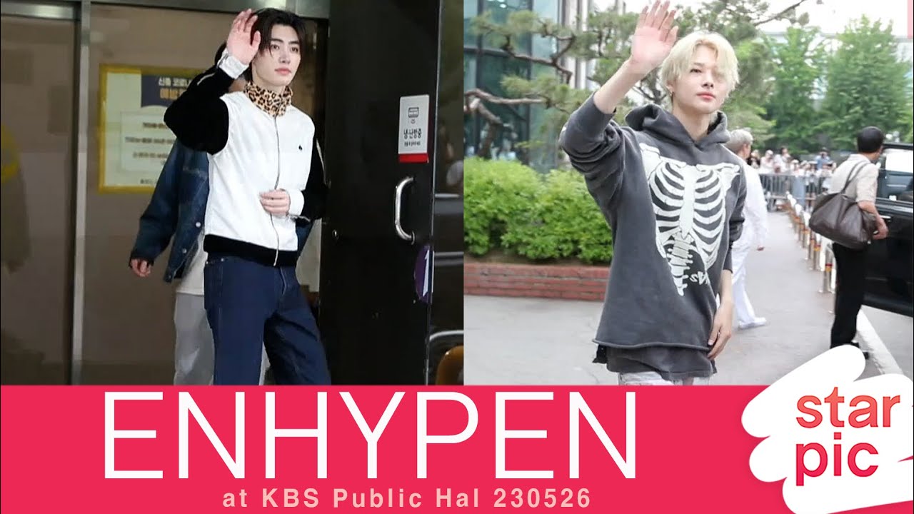 엔하이픈 '뮤뱅 다녀왔어요!'  [STARPIC] / ENHYPEN  - at KBS Public Hal 230526