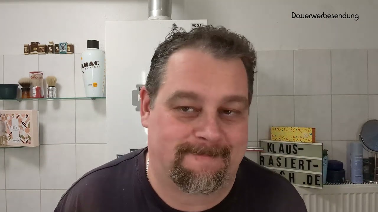 Klaus rasiert sich - Rarit&auml;tenkabinett Myrsol Crema Liquida & Treet Dura Sharp