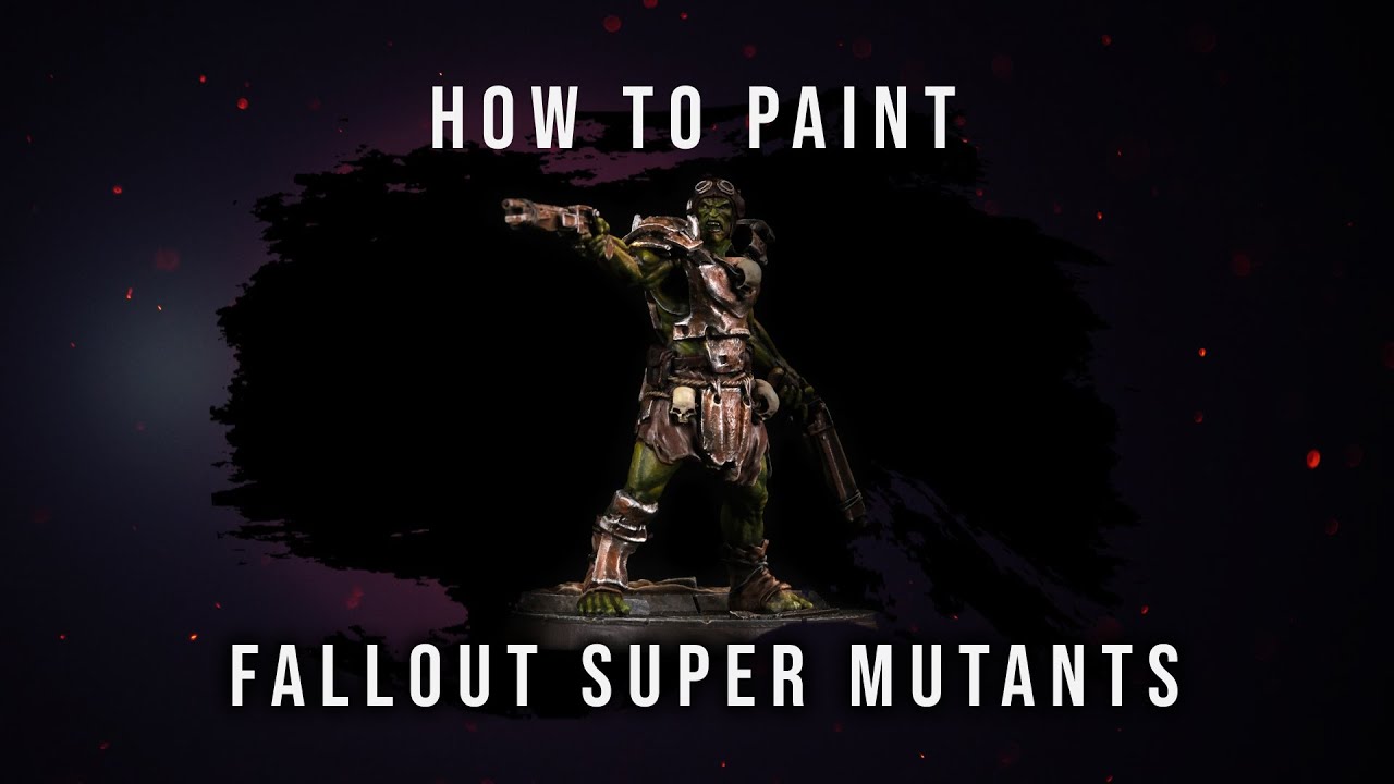 How to Paint: Fallout Super Mutants.