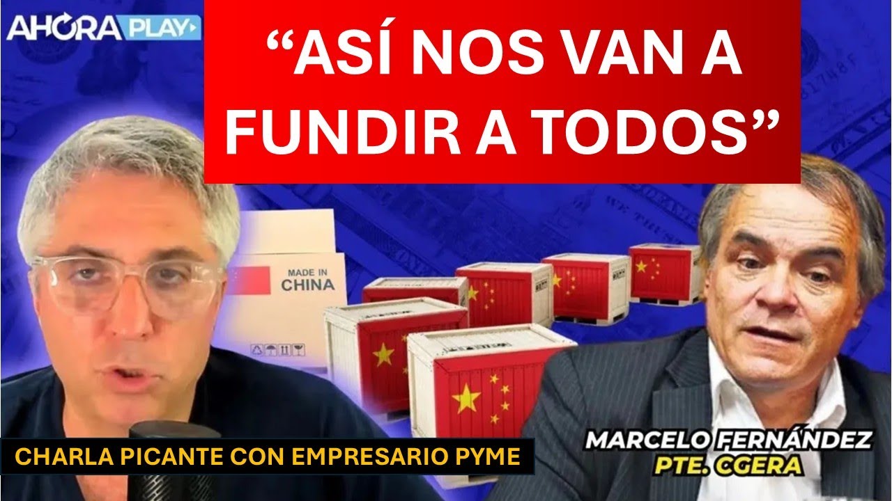 "ASÍ, MILEI NOS VA A FUNDIR A TODOS". Charla picante con empresario PYME I Maxi Montenegro