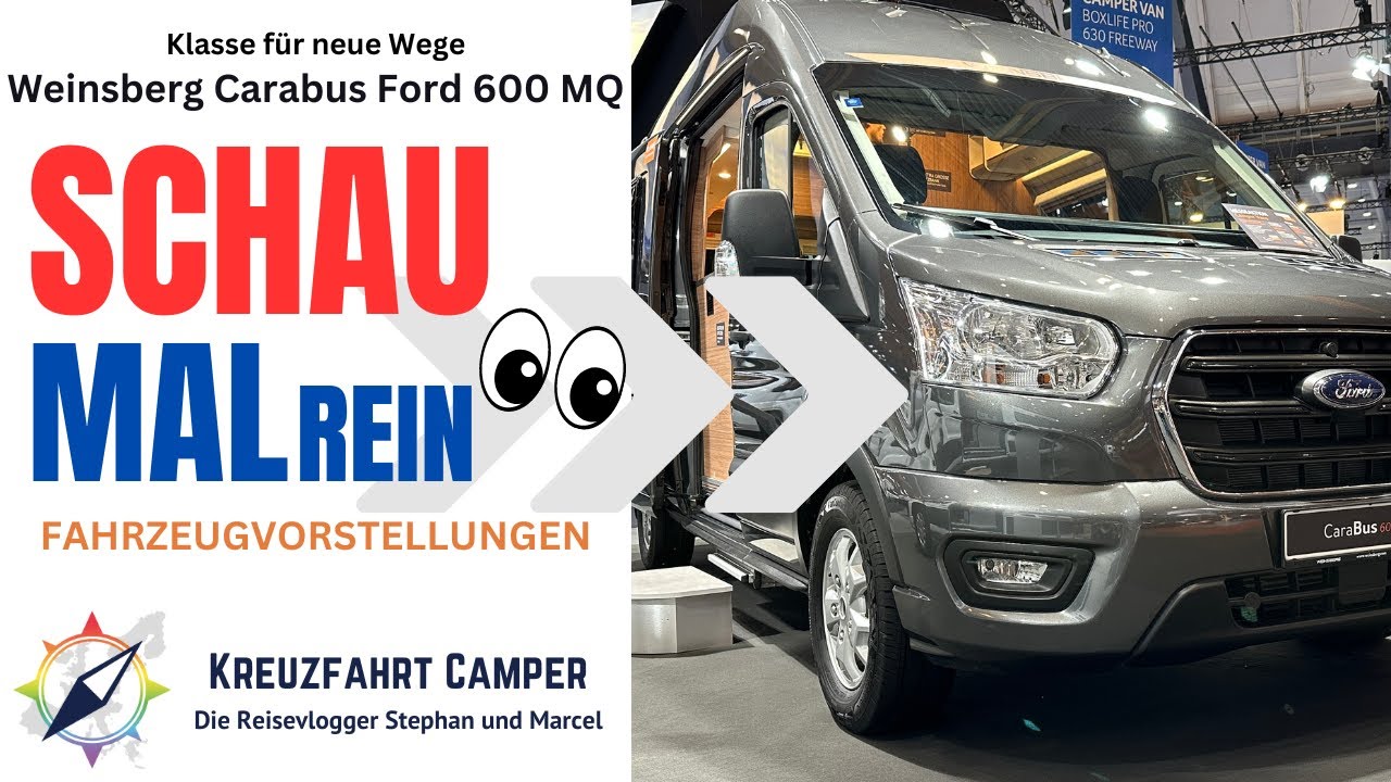 Weinsberg Carabus Ford 600 MQ - Klasse für neue Wege