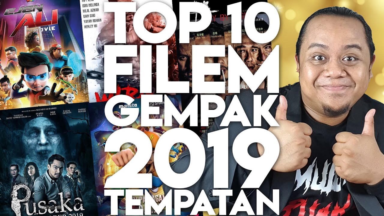 #ZHAFVLOG - TOP 10 FILEM GEMPAK 2019 (Tempatan) | Malaysia Movie Review