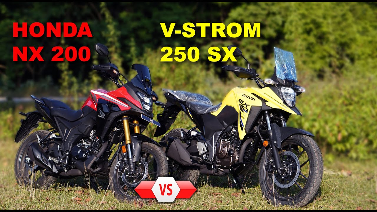 Suzuki Vstrom Vs Honda NX 200 Ride Review, Which one is the Best ?