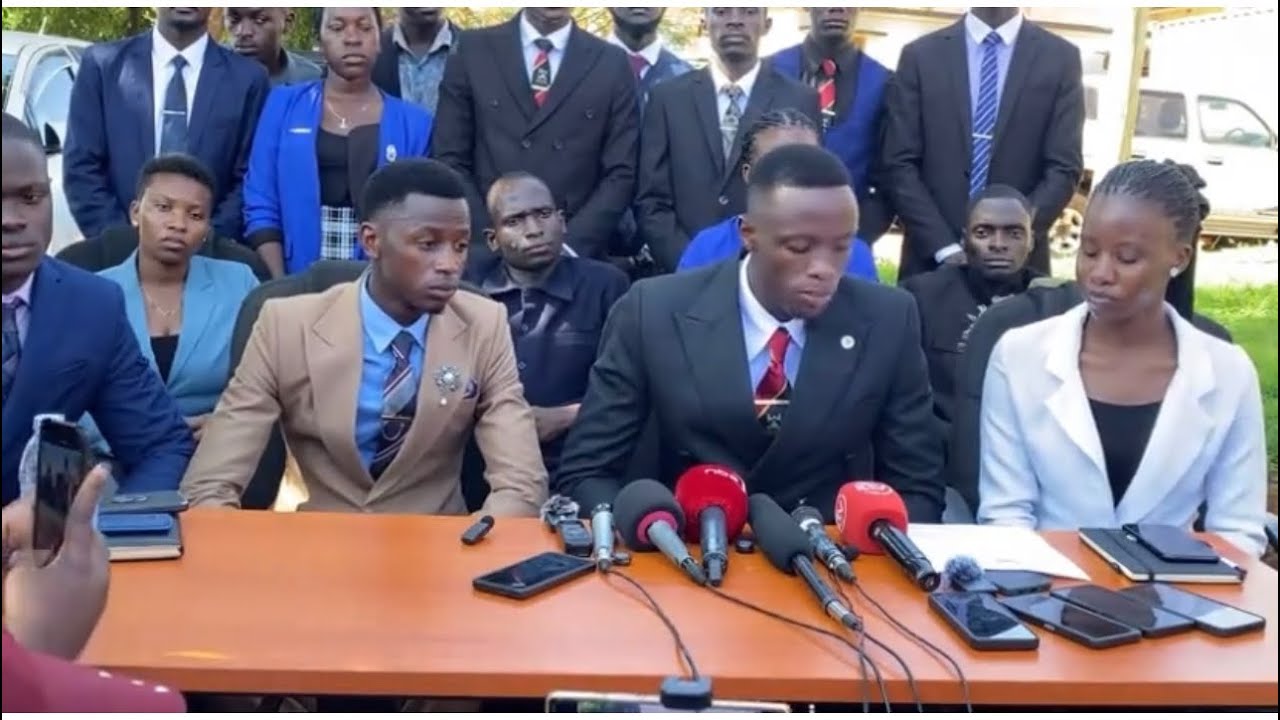 Makerere University Guild president speaks out following his viral photo with President Museveni