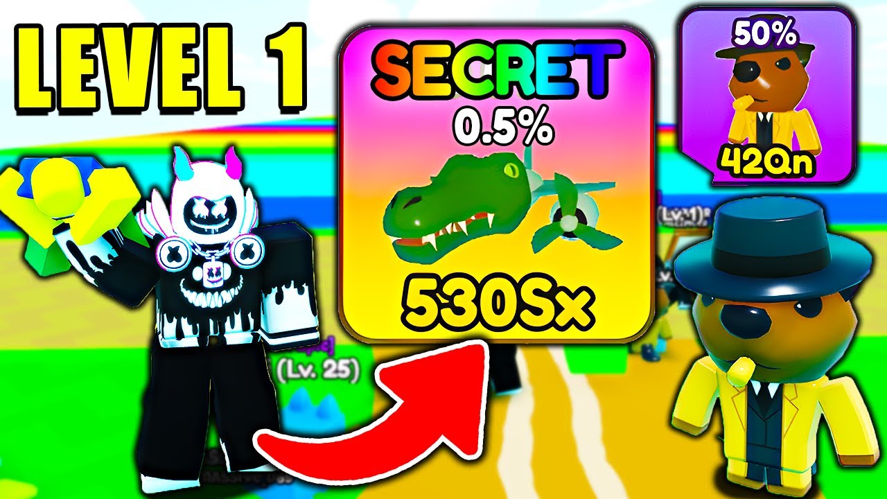 Starting Over as NOOB with OP PET in YEET A FRIEND! (Roblox)