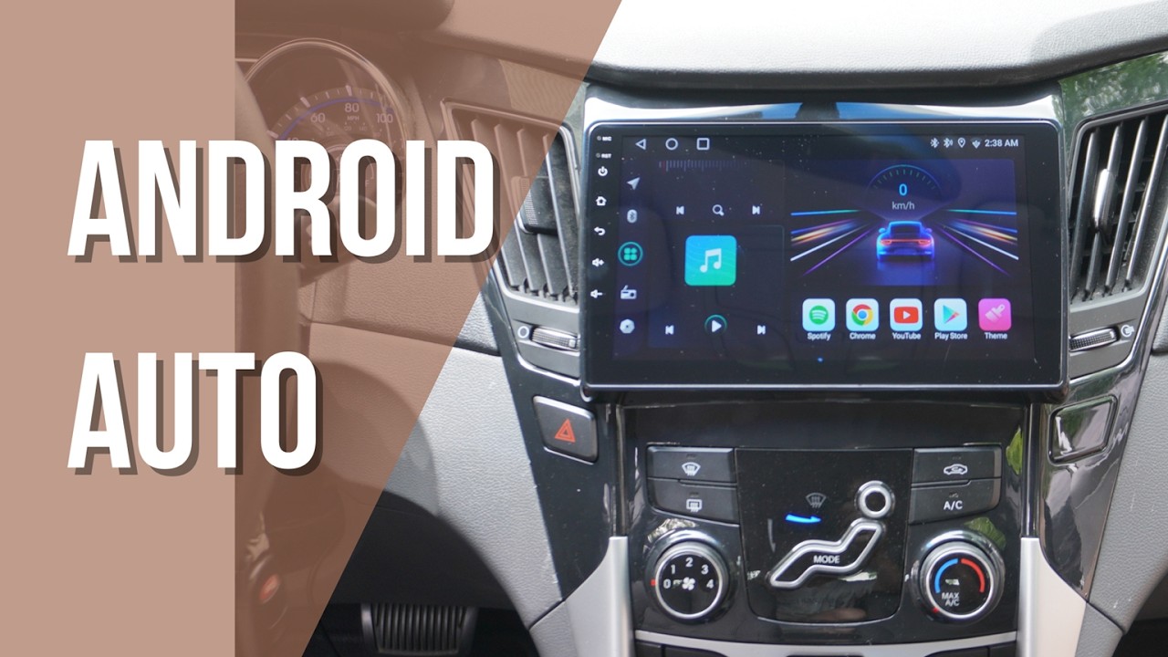 Android Auto CarPlay in your Hyundai Sonata.  Touchscreen!
