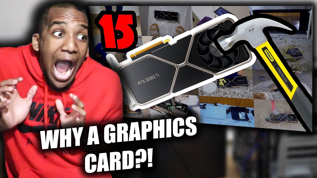 How did he NOT burn his house down?! 15 Ways to Break a Graphics Card Reaction (from Plainrock124)