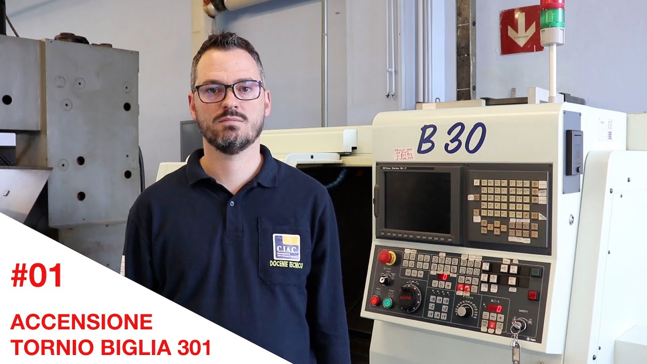 Accensione Tornio Biglia 301