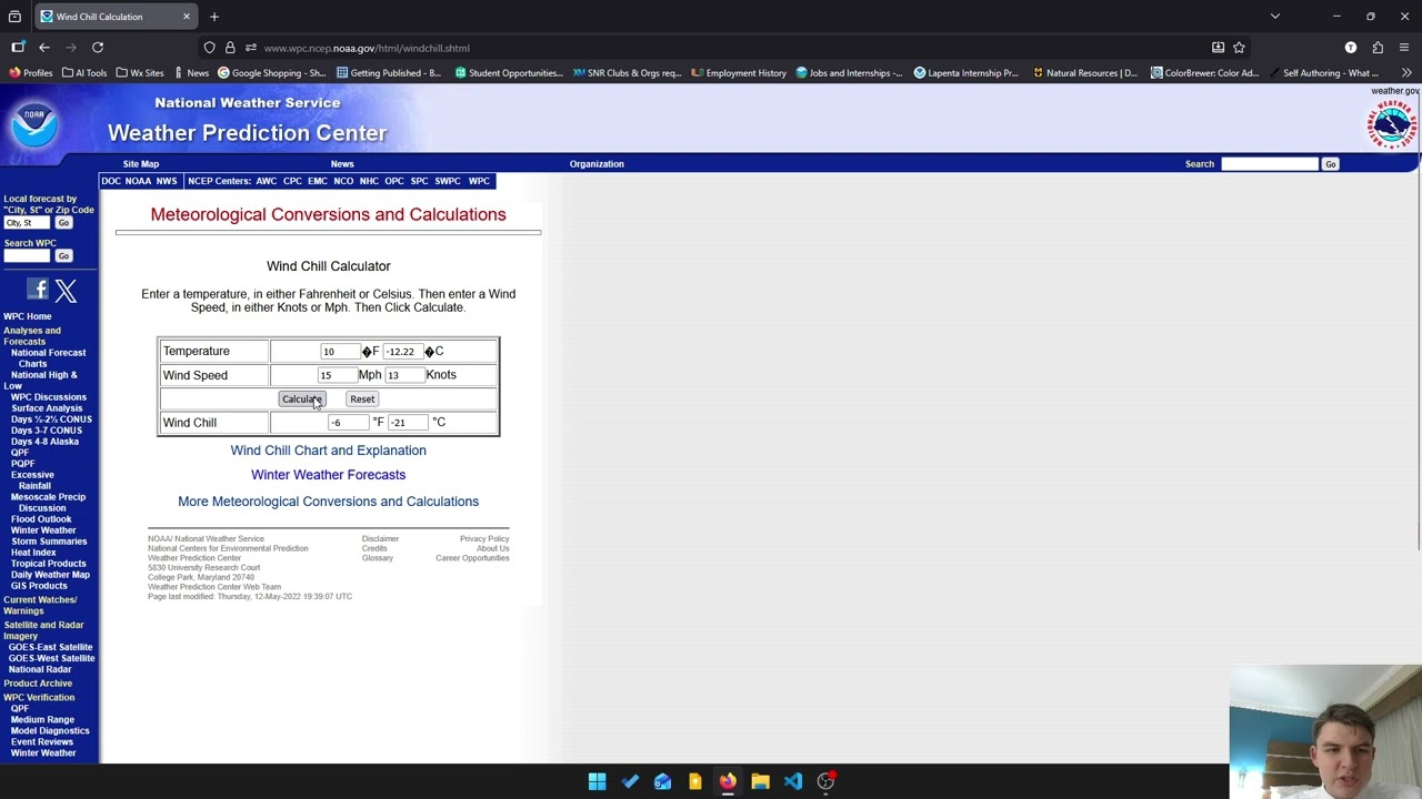 Thomas Tool Tuesday: WPC Meteorological Conversions