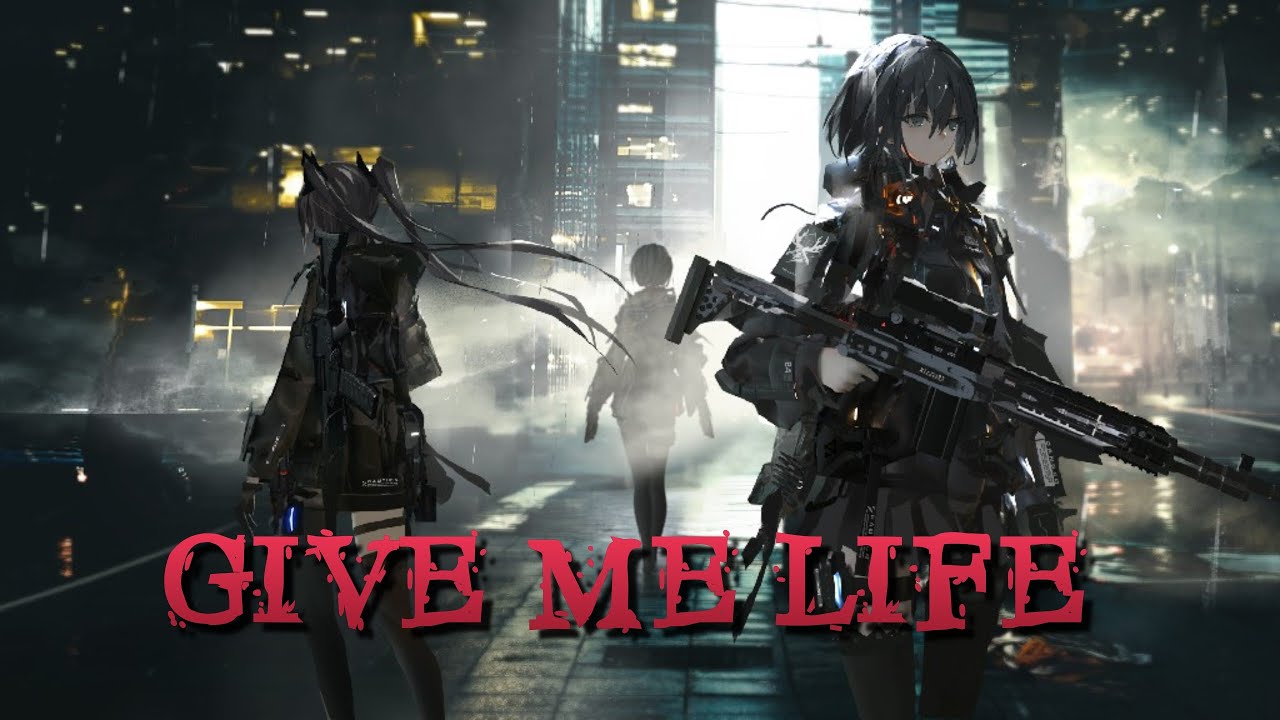 Nightcore - Give Me Life - Blacklite District ( Lyrics )