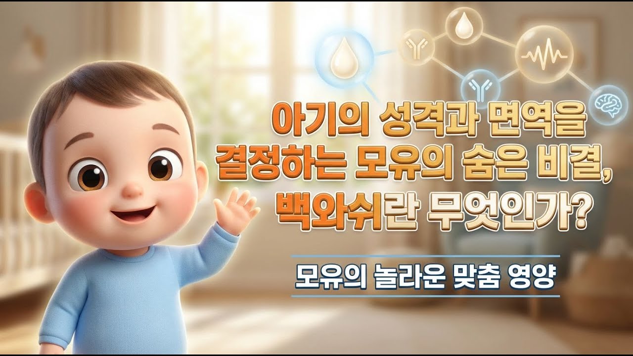 모유 수유 속 놀라운 비밀, 백와쉬 현상!