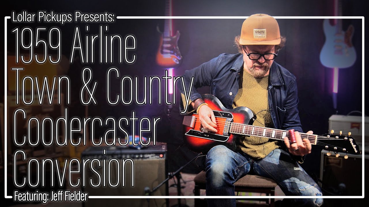 LOLLAR PICKUPS - 1959 Airline T&C Coodercaster Conversion