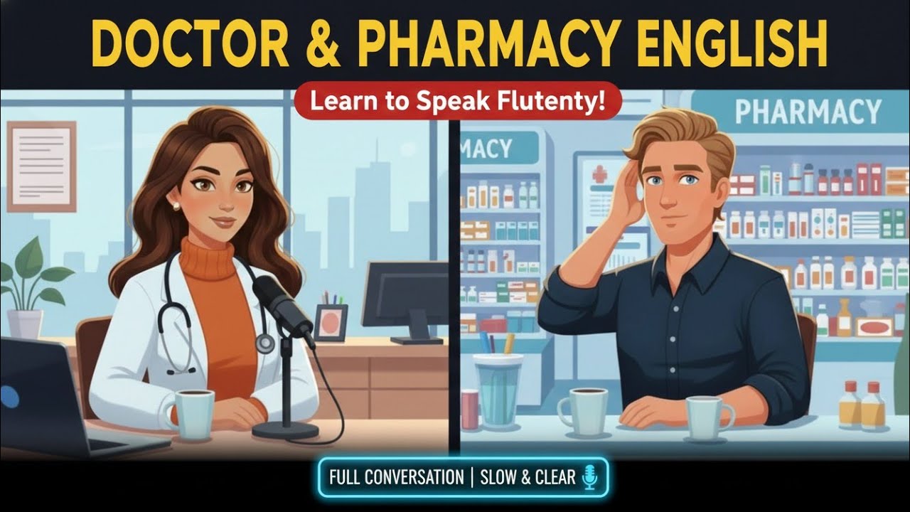 Don't Be Afraid! How to Describe Symptoms in English (Full Conversation)