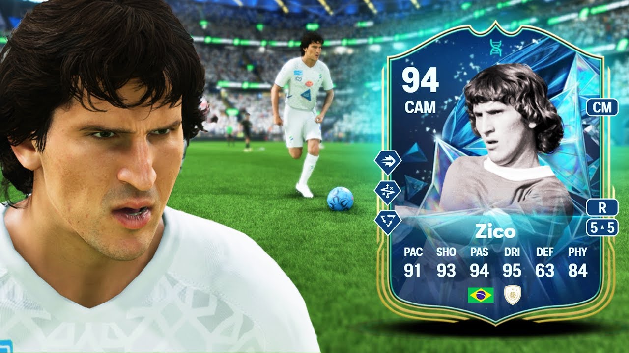 94 EL PIBE EVOLUTION ZICO PLAYER REVIEW | FC 25 ULTIMATE TEAM