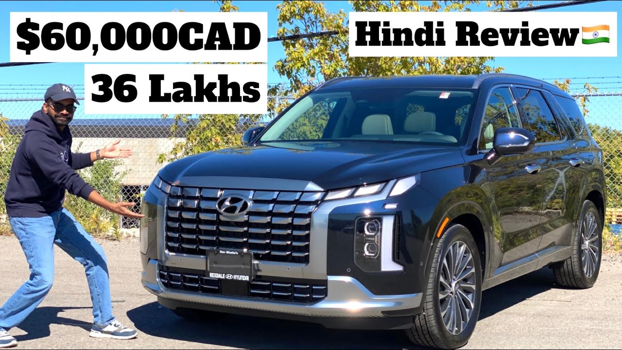 2023 Hyundai Palisade Calligraphy | Best Mid-Size SUV? | Hindi🇨🇦
