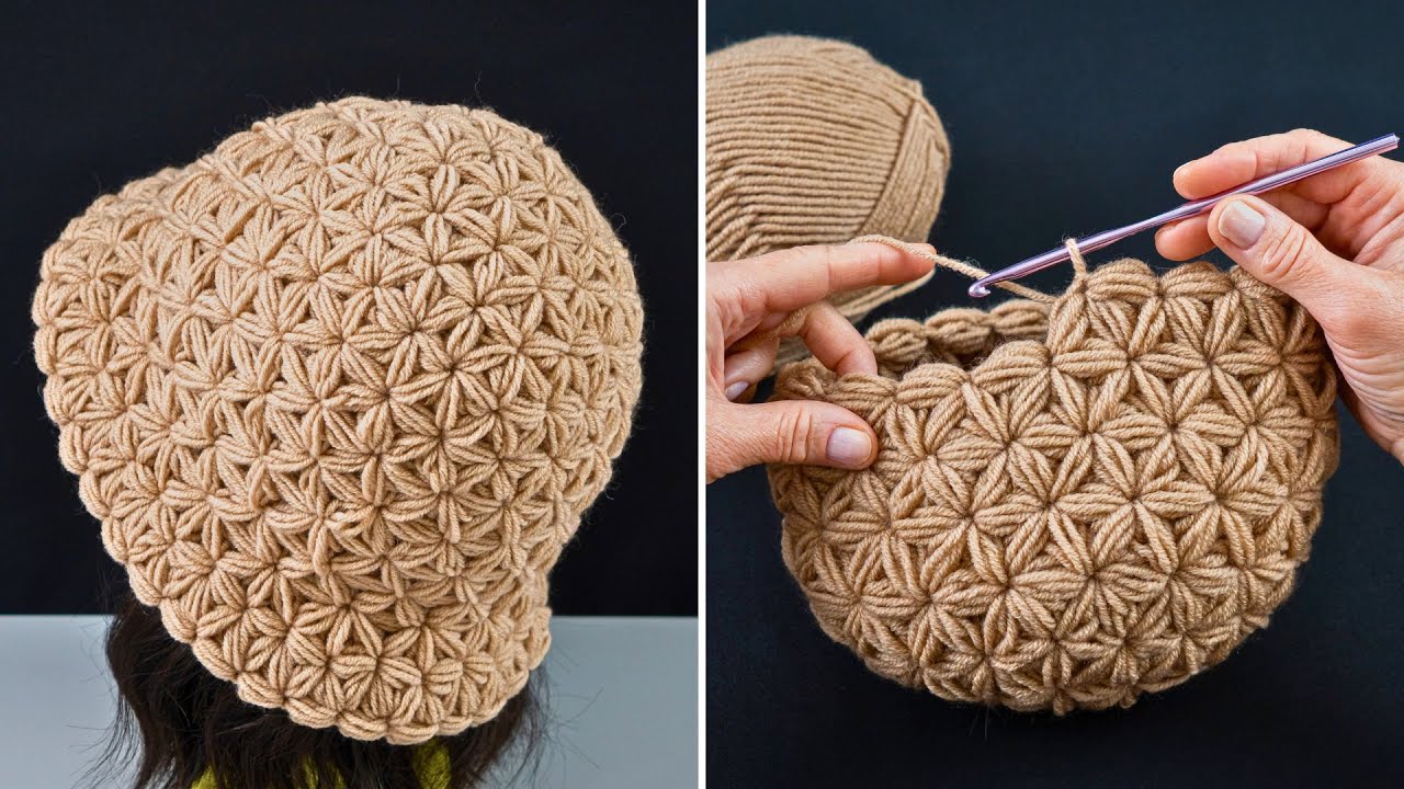 Простая вязаная крючком шляпа-ведро Miarti🧶