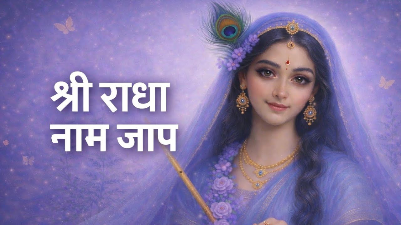 राधा राधा जप | Shri Radha Naam Chant | Divine Peace & Bhakti 🌸