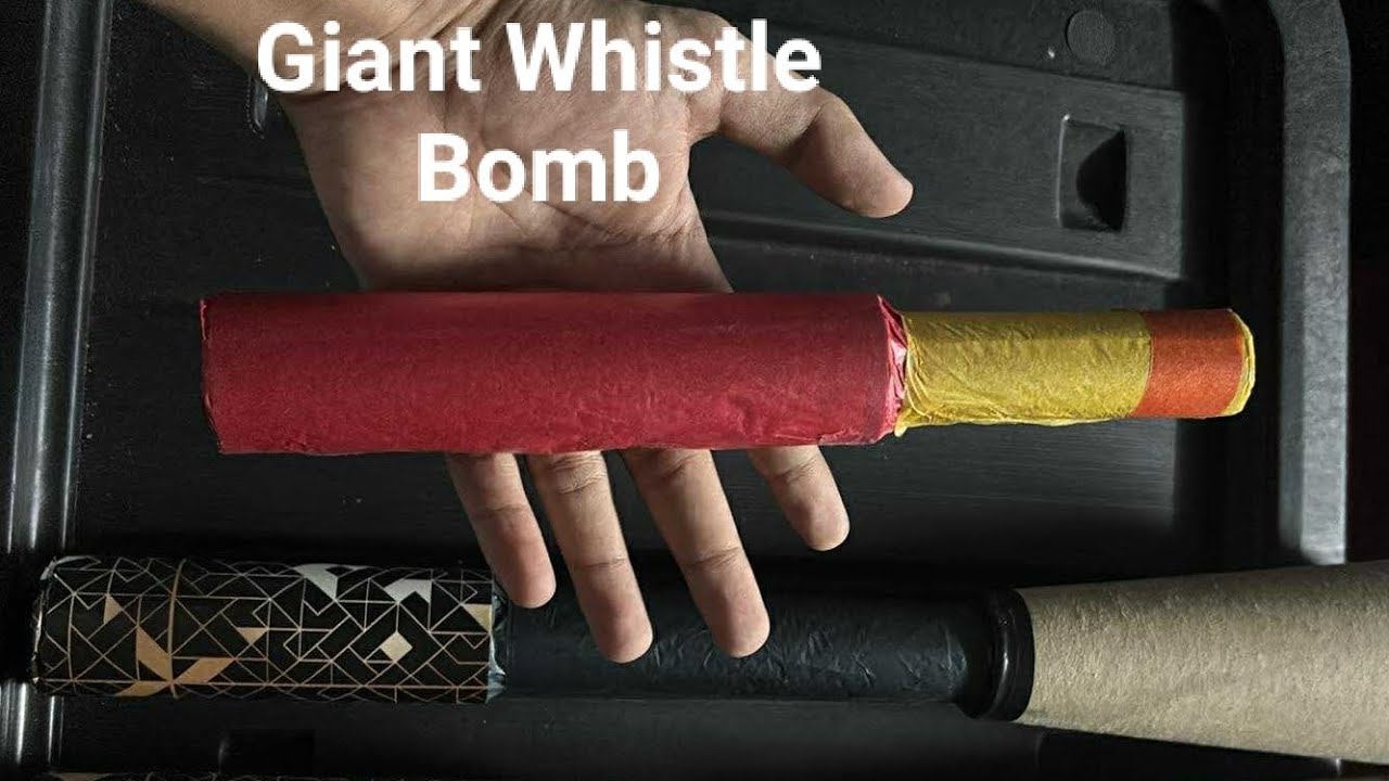 Giant Whistle Bomb by Manila Pyro Test fire 🔥 #paputok #firecracker #fypシ  like & subscribe 🙏🏻
