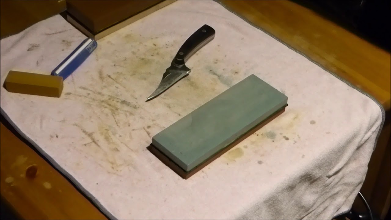 How to Sharpen a Very Blunt Schrade Old Timer 1520T Sharp Finger Knife