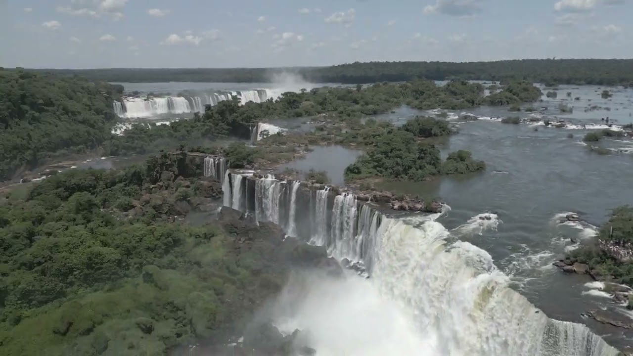 Argentyna i Brazylia wodospady Iguazu falls
