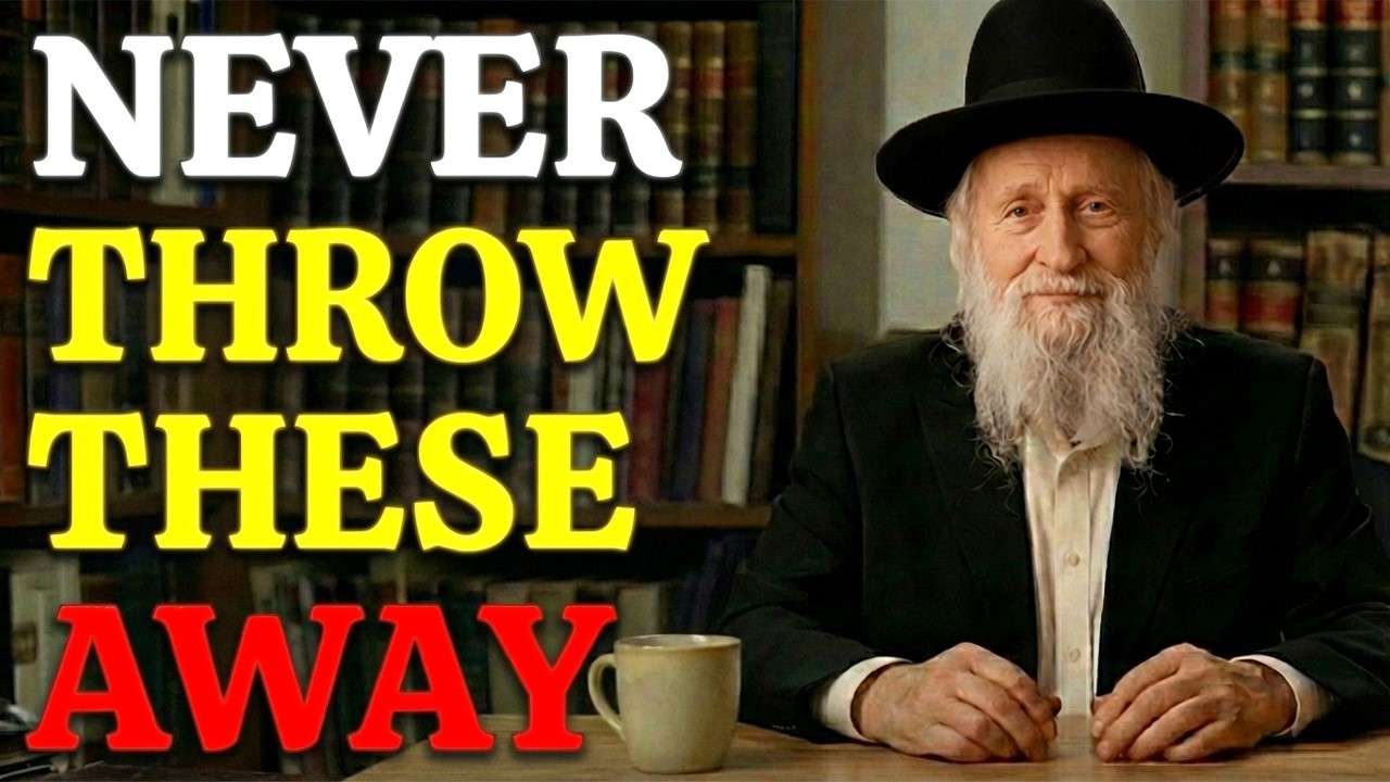 Why Jews NEVER Throw Away These 3 Things: Rabbi's Warning (Money Leaves With Them)