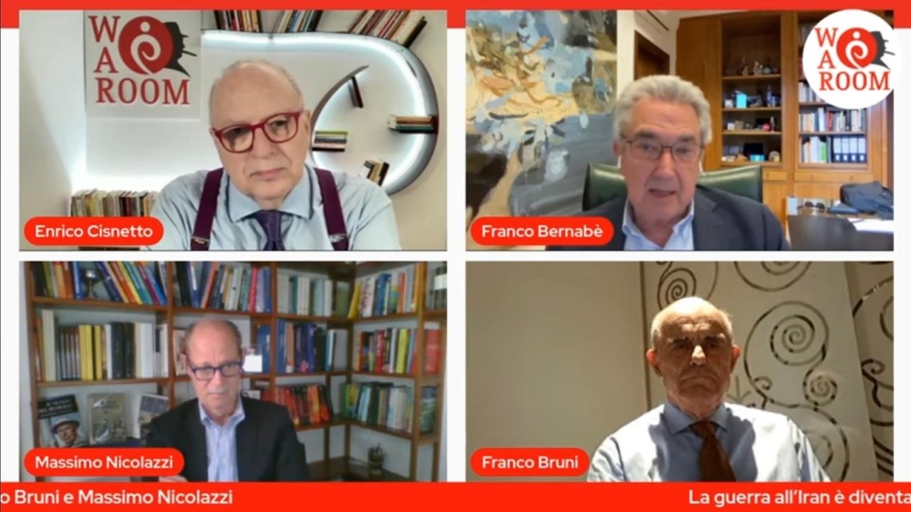 War Room di Enrico Cisnetto con Franco Bernabè, Franco Bruni e Massimo Nicolazzi