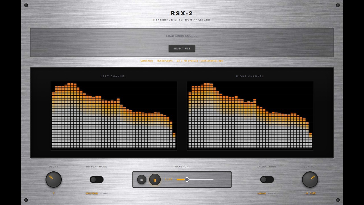 Audio FFT Visualizer