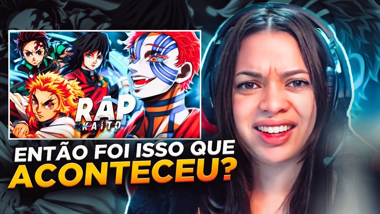 Mundo Transparente | Akaza vs Caçadores (Kimetsu no Yaiba) | Kaito | REACT