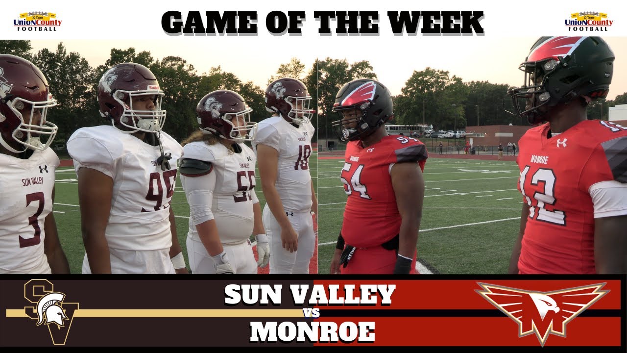 Sun Valley vs Monroe, Redhawks Off To Best Start Since '15 w/ 55-14 over Spartans | Game of the Week