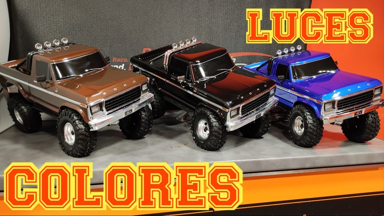 Traxxas TRX4 F-150 HIGH TRAIL,Colores y Luces Led,Todo lo que hay by RcProGranada