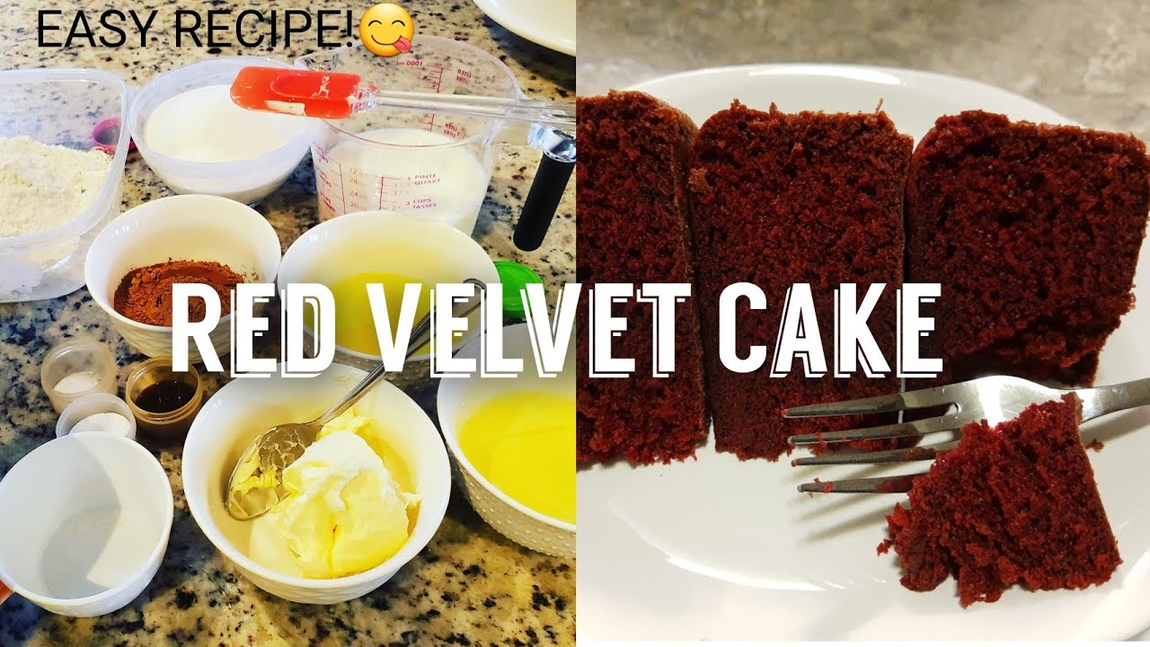 The Most Amazing Yummiest Red Velvet Cake_ Hint of Coffee [😋 😋]
