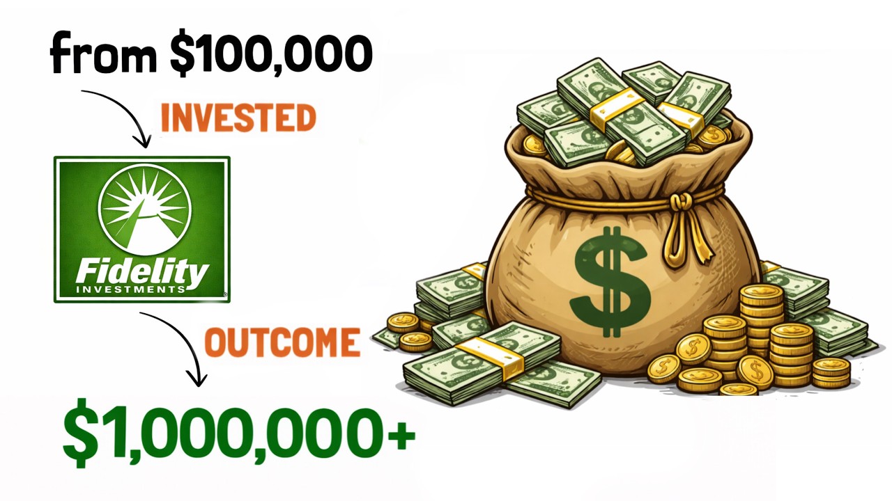 From $100K To $1M Returns Fidelity Index Fund