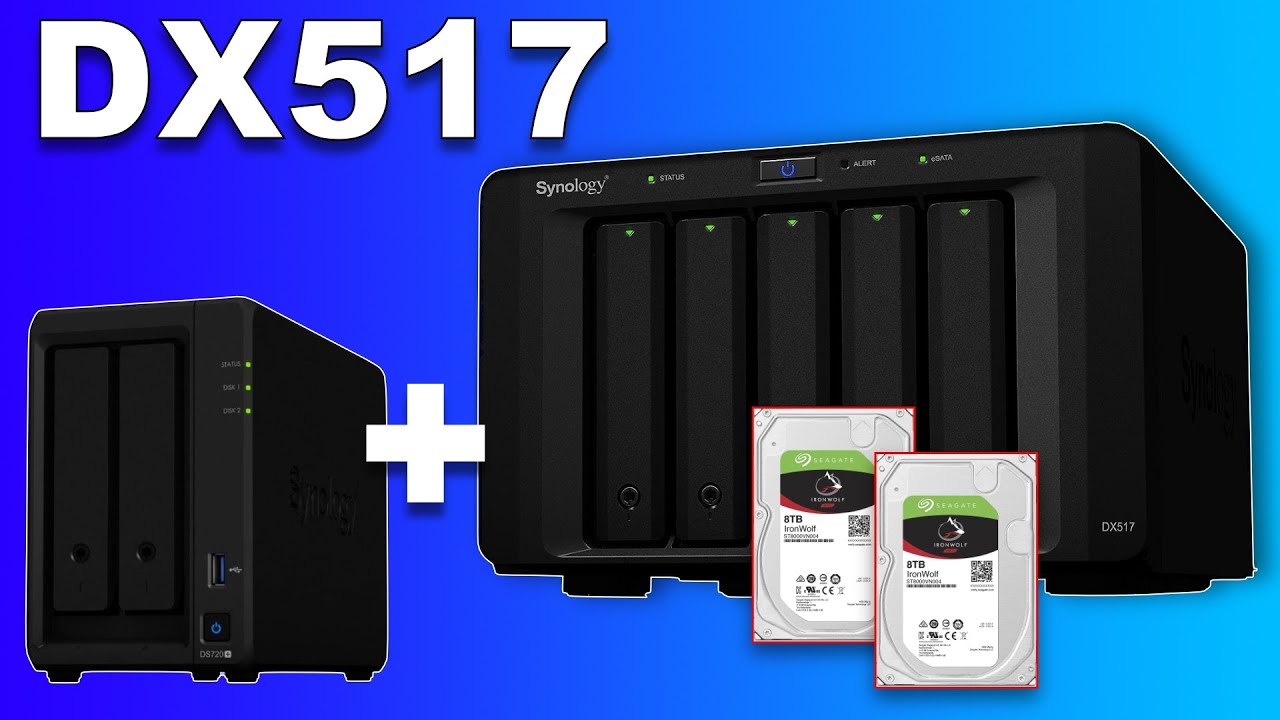 Always Have a Backup Plan - Synology DX517 NAS