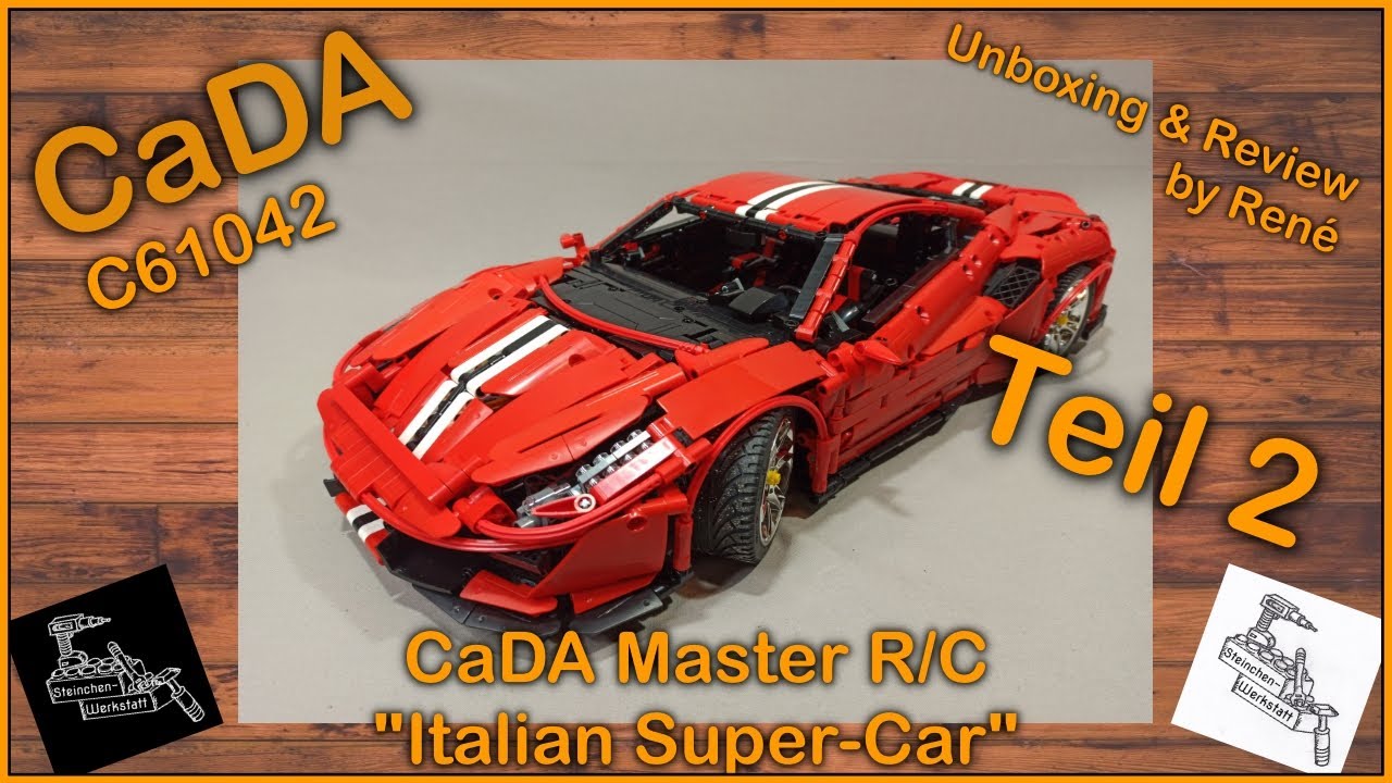 Der Wahnsinns Spass geht weiter | CaDA Master C61042 | Italian Super-Car | R/C | Teil 2