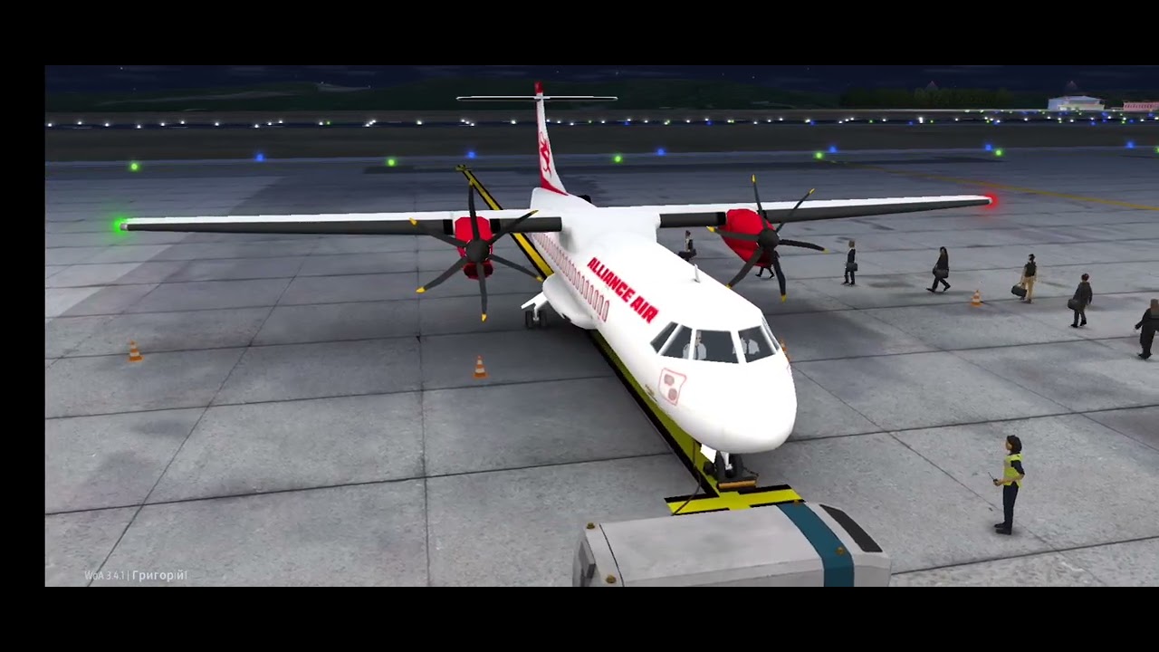 AT76 ✈️ ALLIANCE AIR 🛫 KANNUR INTERNATIONAL AIRPORT 🛬 INDIA 🇮🇳 WORLD OF AIRPORTS 🌎 #airplane #aviati