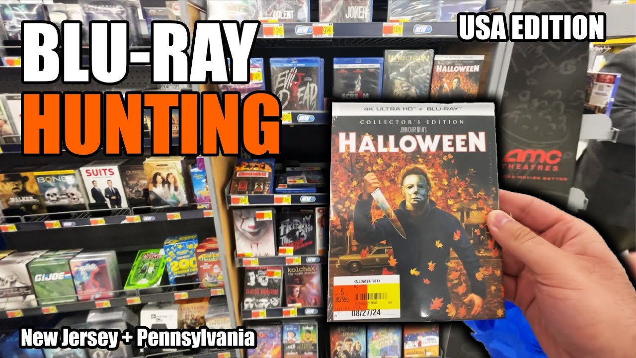 Blu-ray Hunting In New Jersey and Pennsylvania | US Exclusive Slips and Steelbooks