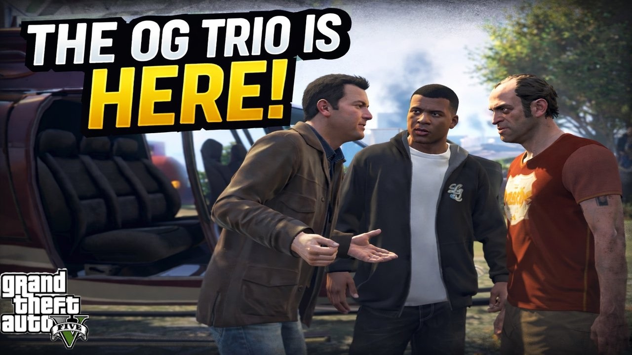 The OG Trio Is Here - GTA 5